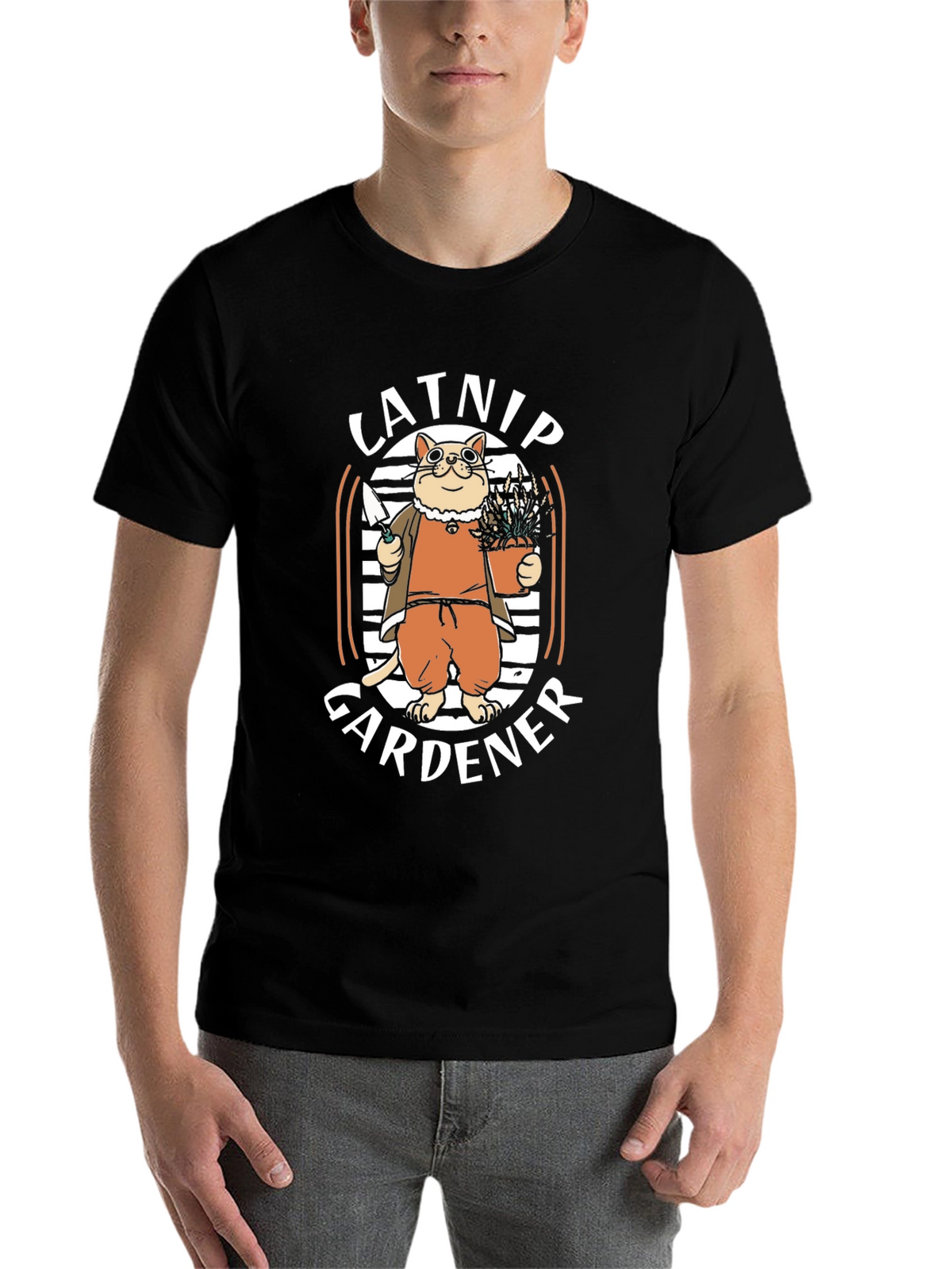 Catnip Gardener T-Shirt - Humorous Cat Lover Tee