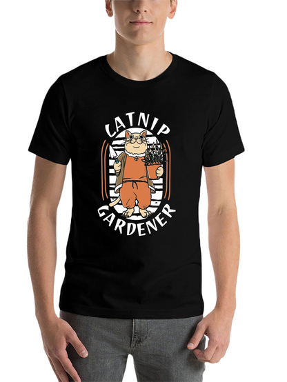 Catnip Gardener T-Shirt - Humorous Cat Lover Tee