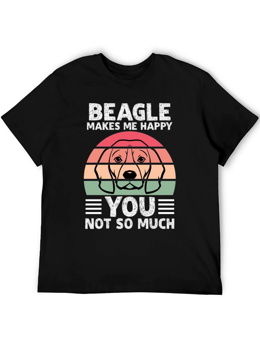 Beagle Makes Me Happy T-Shirt
