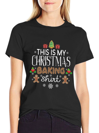 Christmas Baking Shirt Holiday Tee