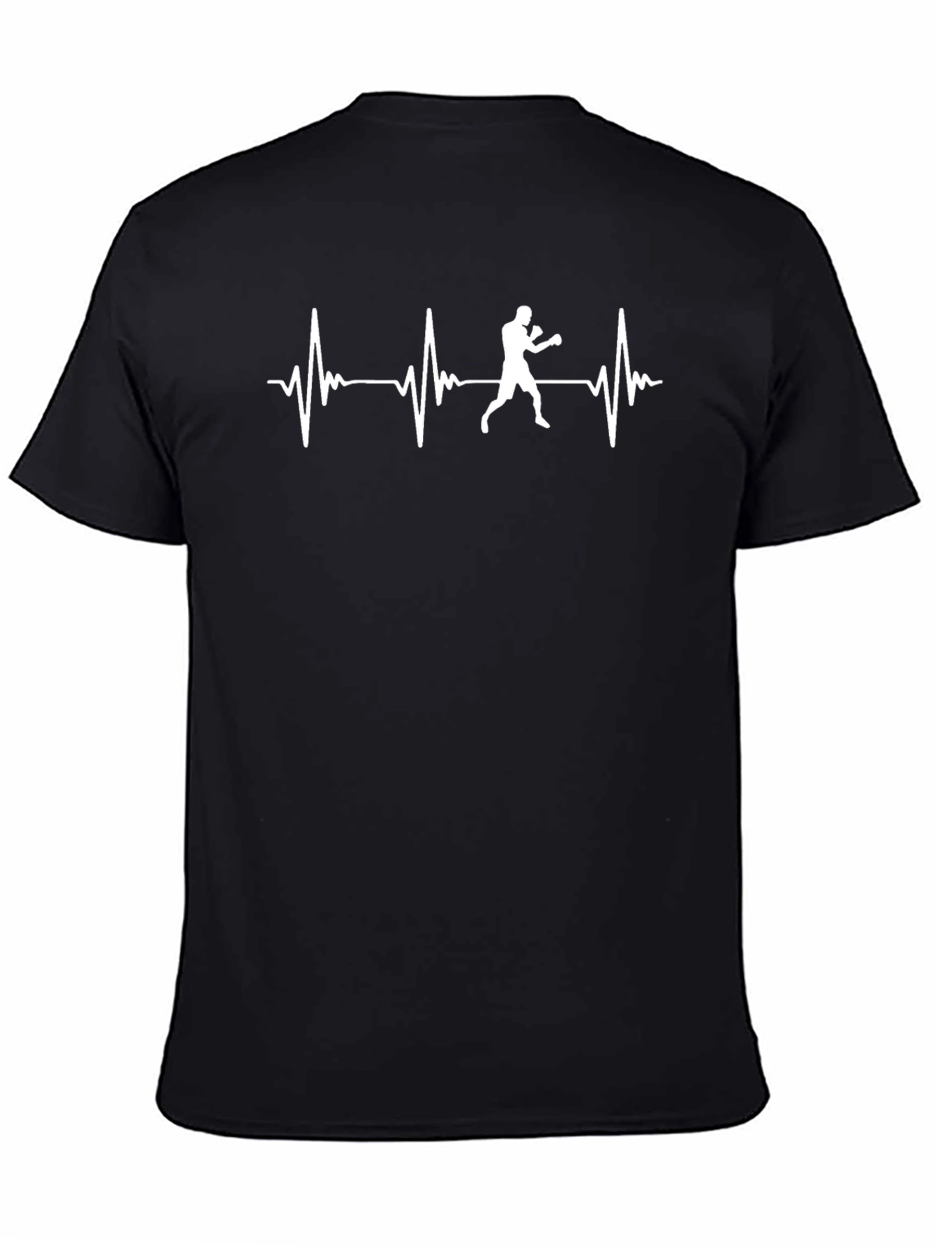 Boxer Heartbeat T-Shirt - Fight Life Tee