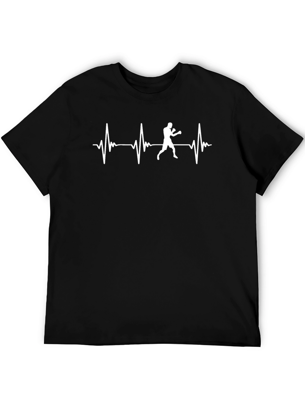 Boxer Heartbeat T-Shirt - Fight Life Tee