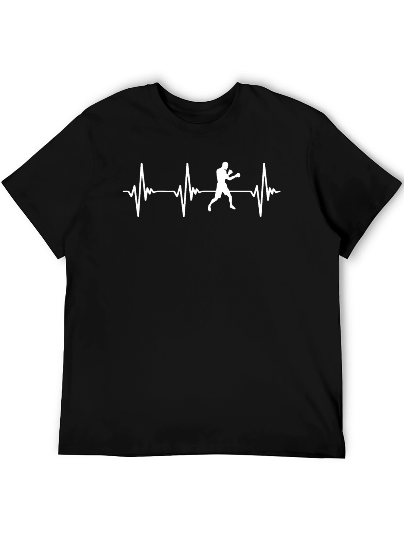 Boxer Heartbeat T-Shirt - Fight Life Tee