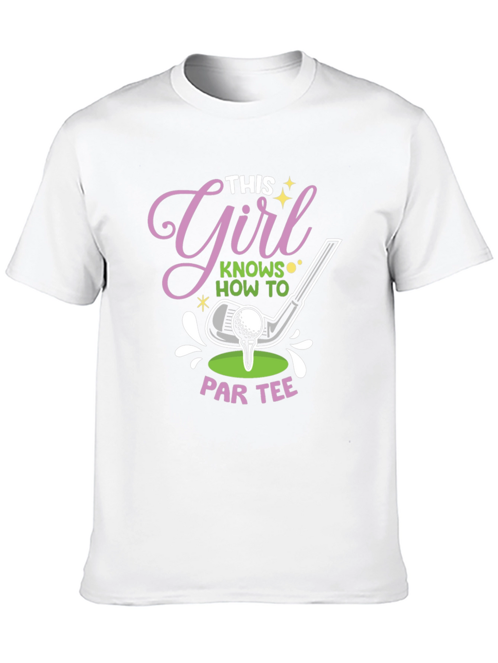 This Girl Knows How to Par Tee T-Shirt