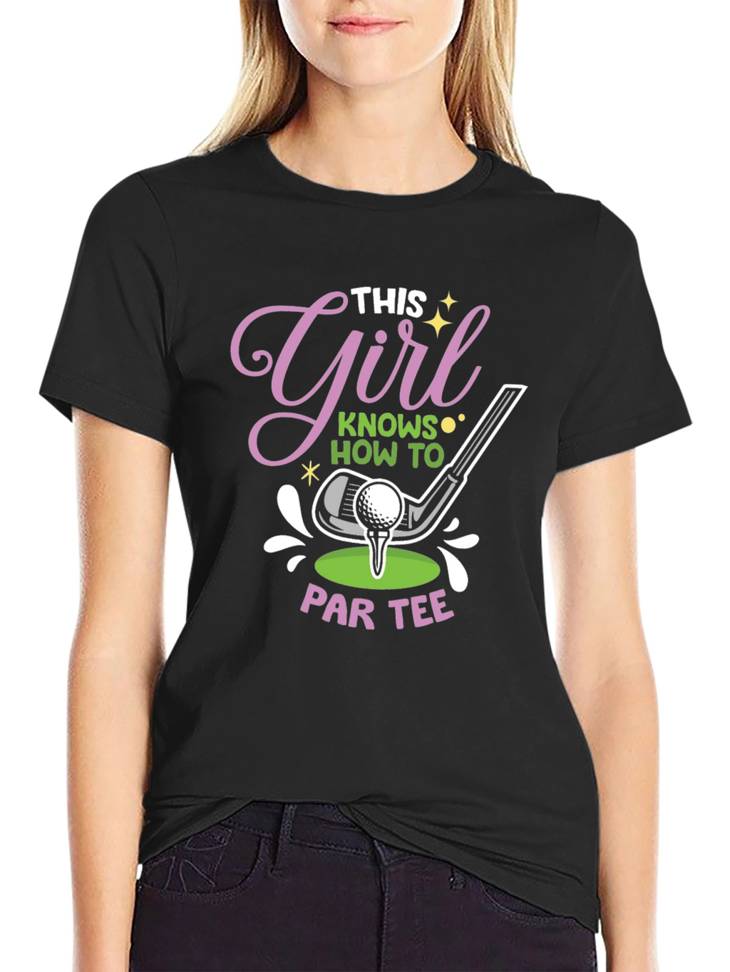 This Girl Knows How to Par Tee T-Shirt