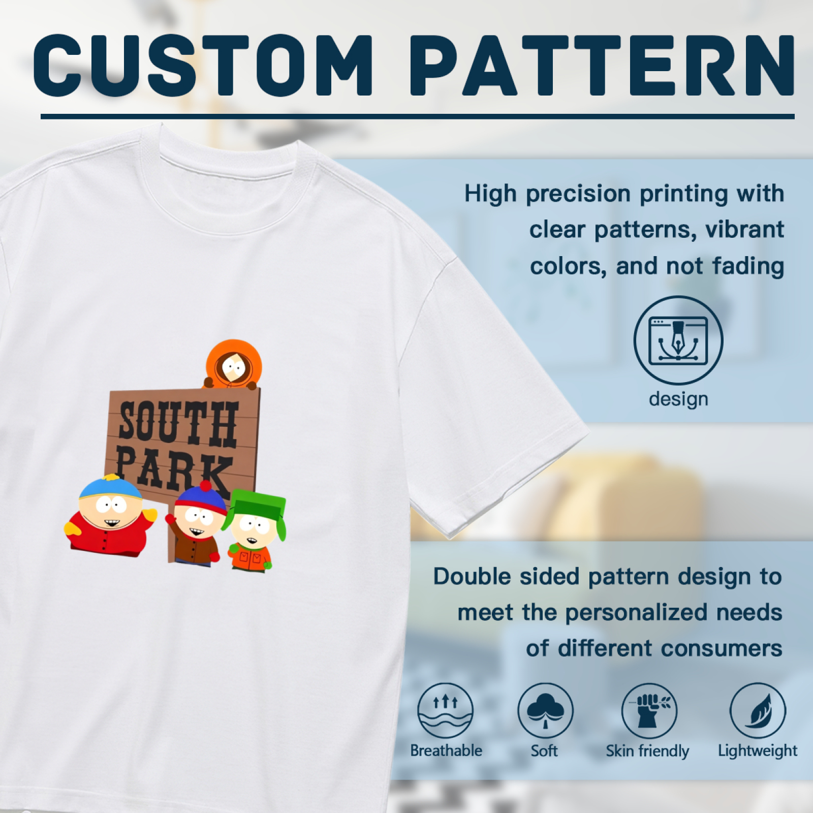 South Park Classic Four Boys Cartoon Retro Nostalgic Fan T-Shirt