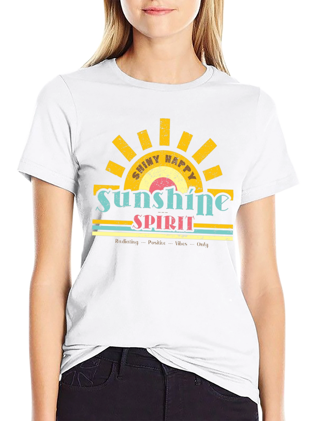 Sunshine Spirit Graphic T-Shirt