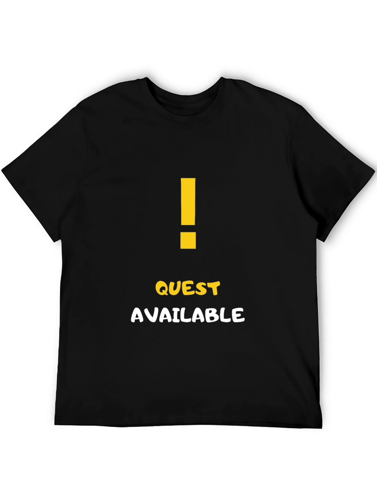 Quest Available Graphic T-Shirt - Gamer Style Tee
