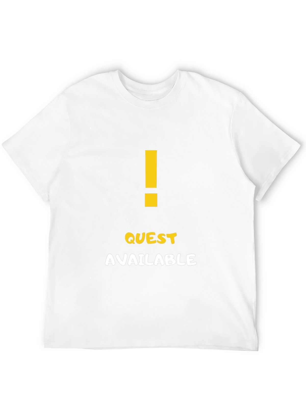 Quest Available Graphic T-Shirt - Gamer Style Tee