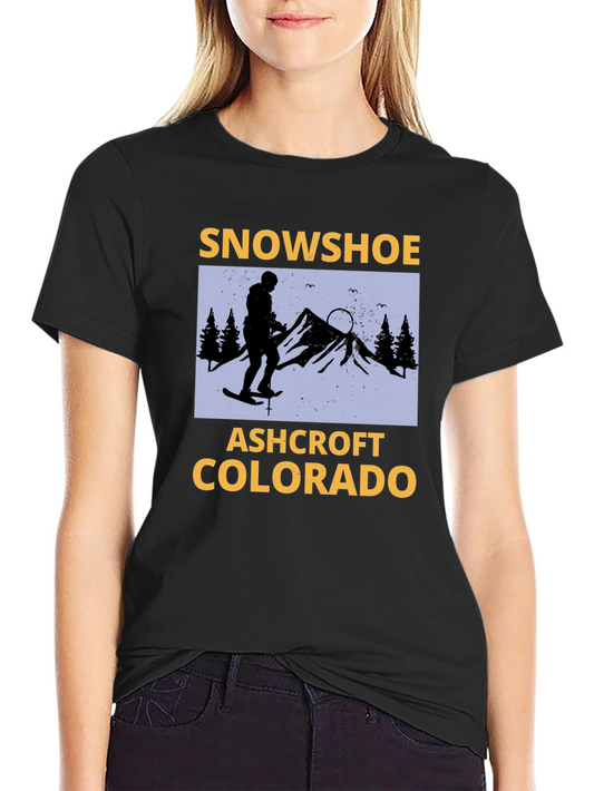 Snowshoe Ashcroft Colorado Graphic Tee