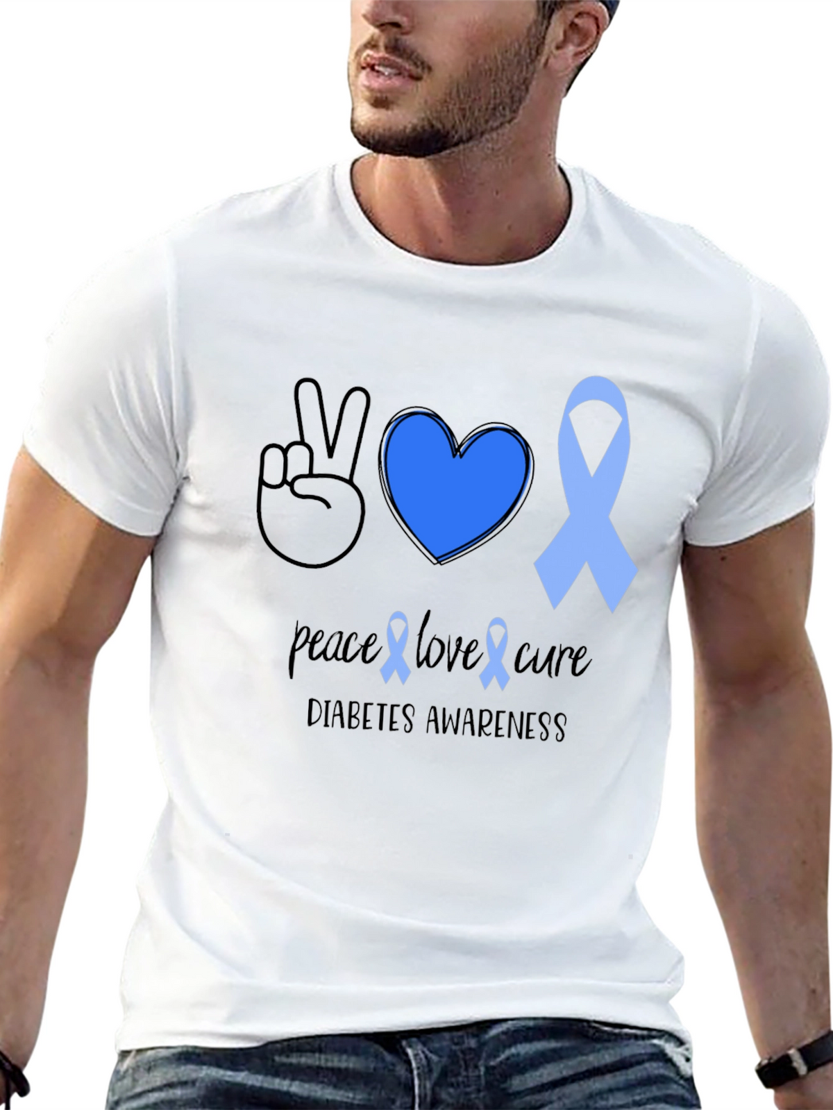 Diabetes Awareness Graphic Tee