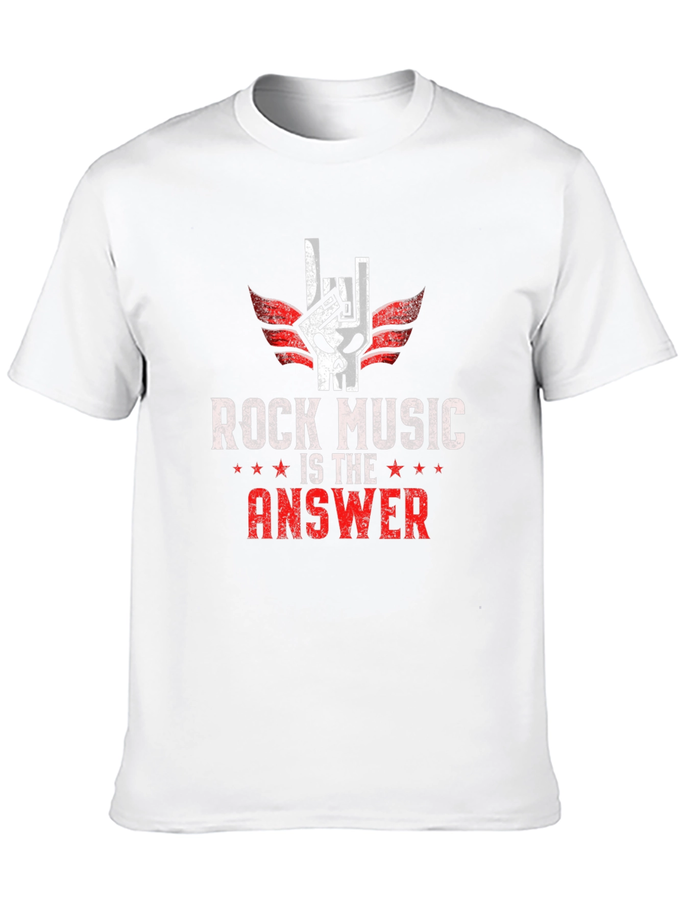 Rock Music Is The Answer T-Shirt