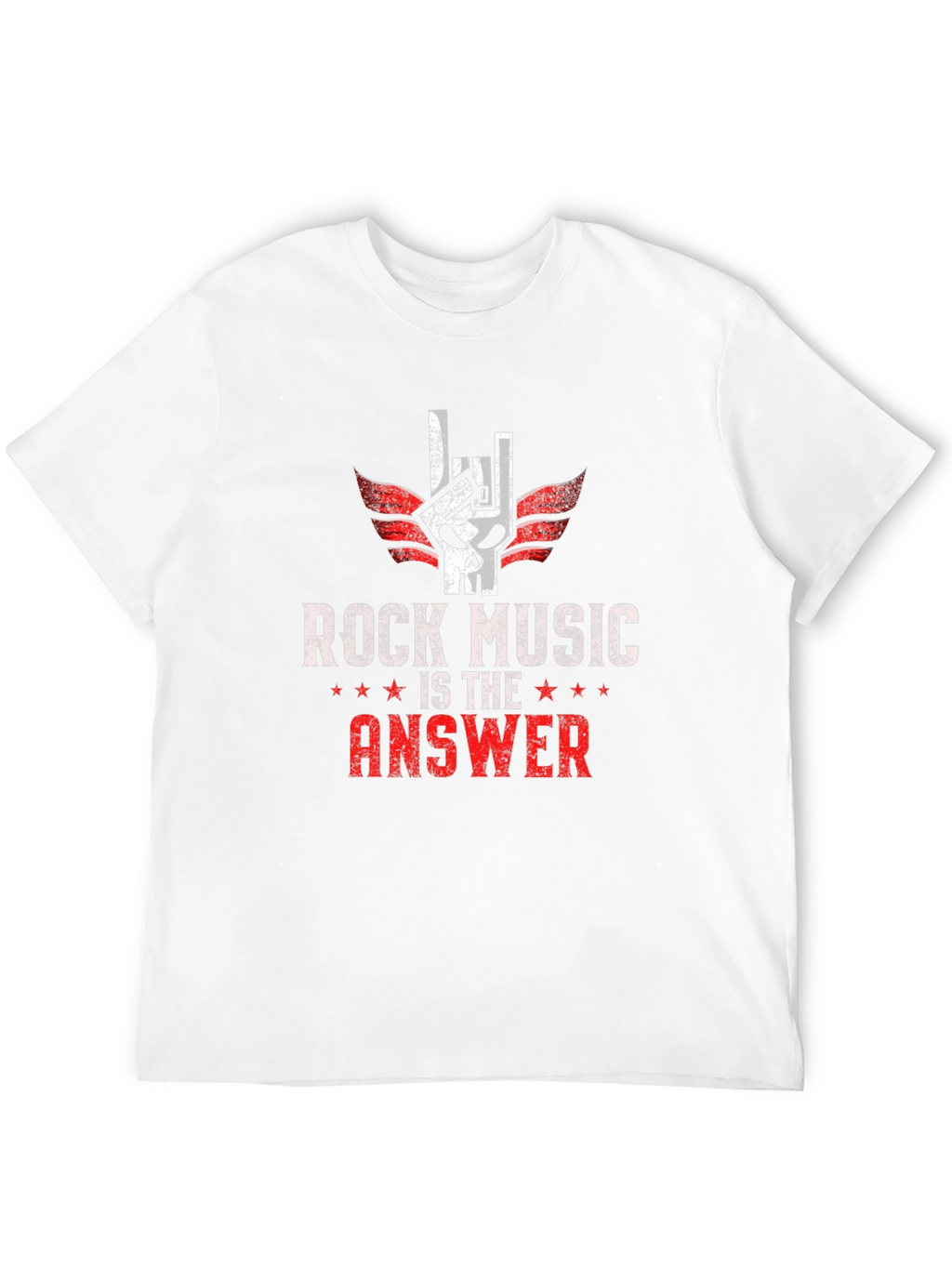 Rock Music Is The Answer T-Shirt