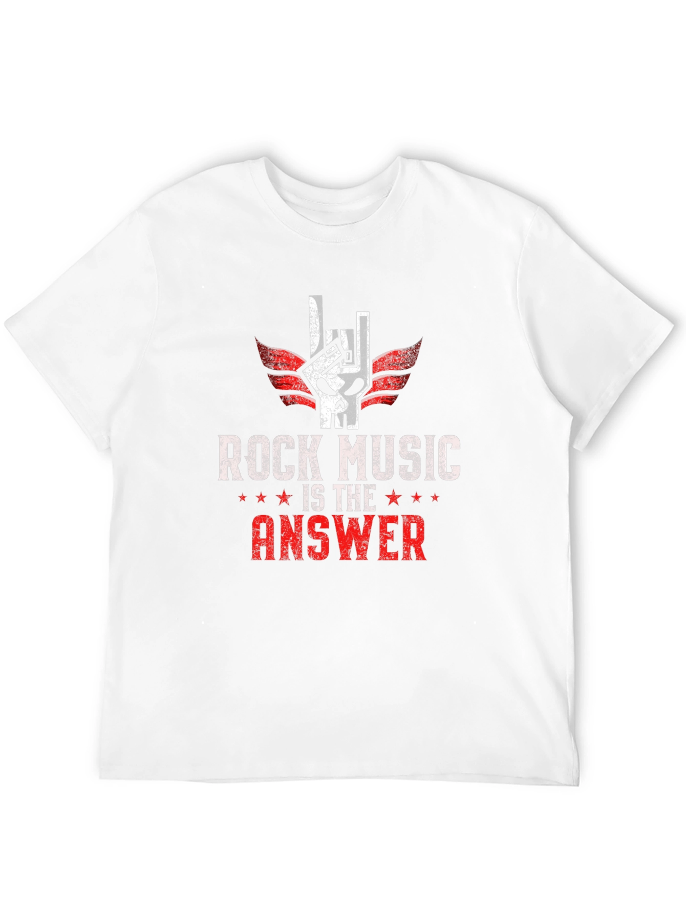 Rock Music Is The Answer T-Shirt