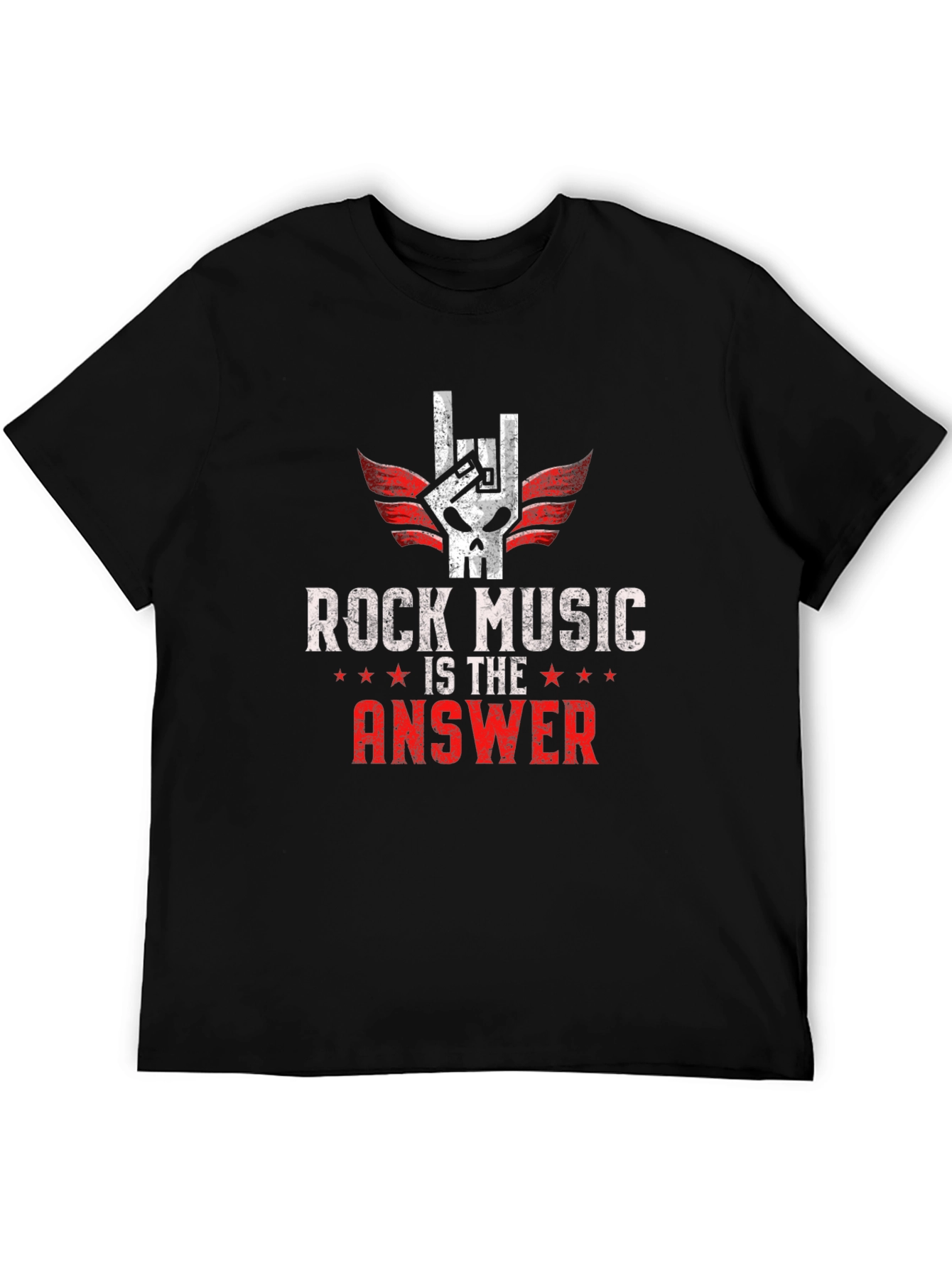 Rock Music Is The Answer T-Shirt