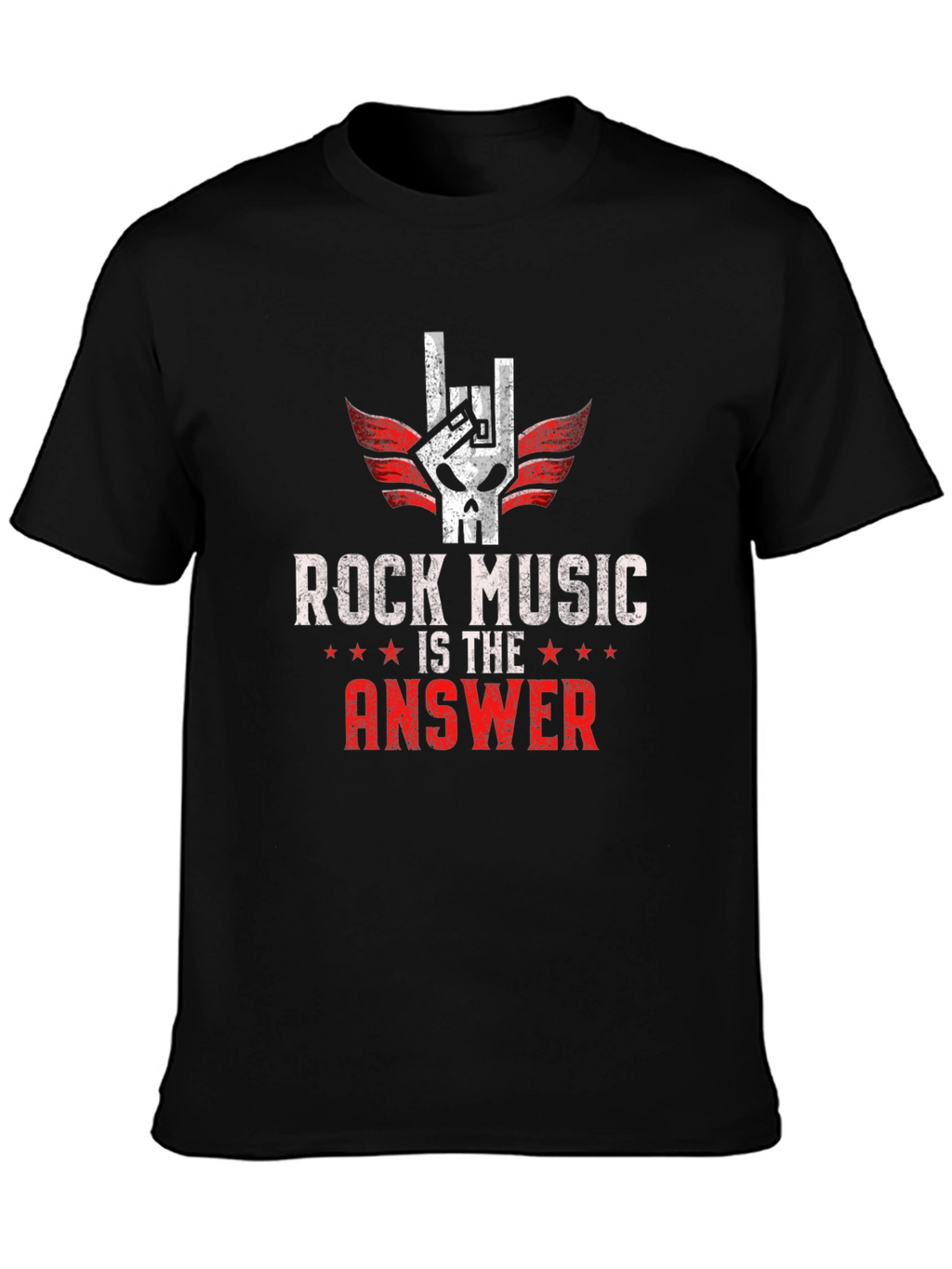 Rock Music Is The Answer T-Shirt