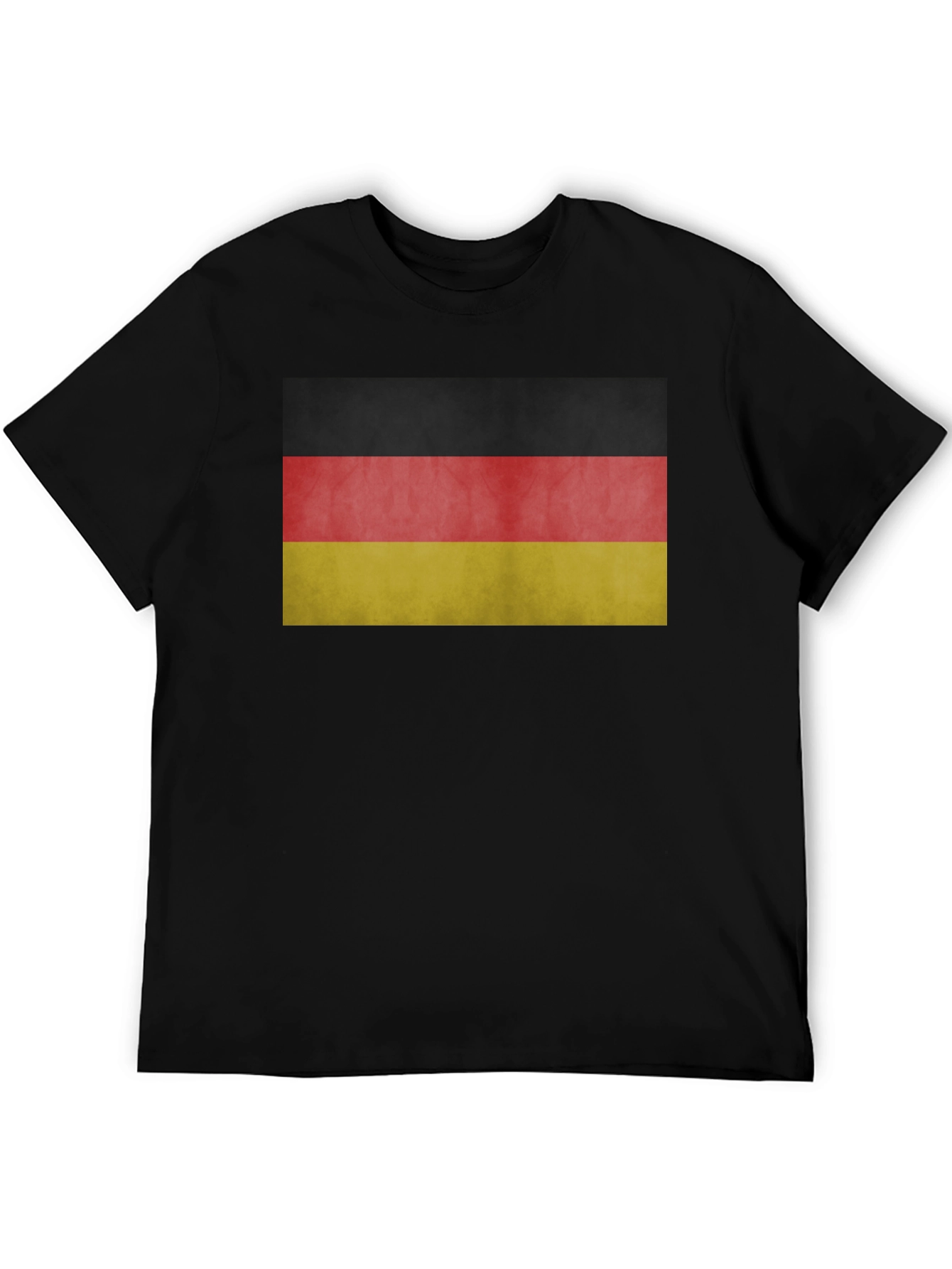 Germany Flag T-Shirt - Black Cotton Tee