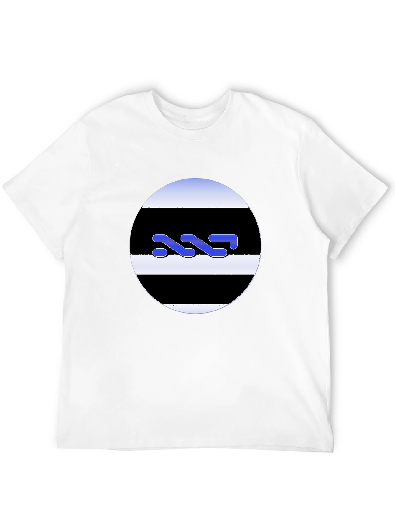 Abstract Graphic Black T-Shirt - Stylish Casual Wear