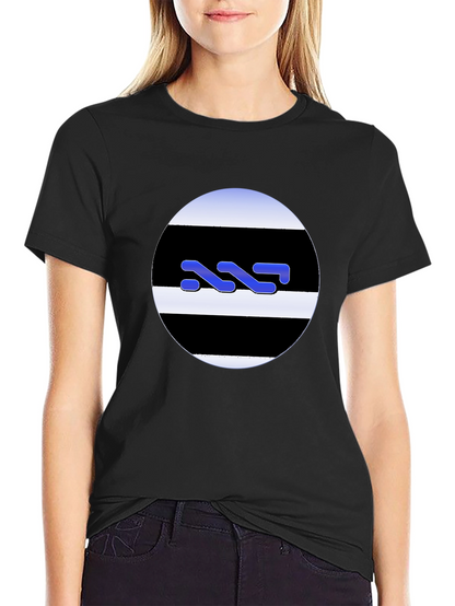 Abstract Graphic Black T-Shirt - Stylish Casual Wear