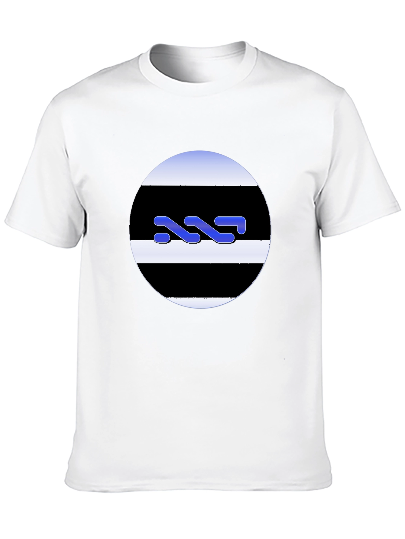 Abstract Graphic Black T-Shirt - Stylish Casual Wear