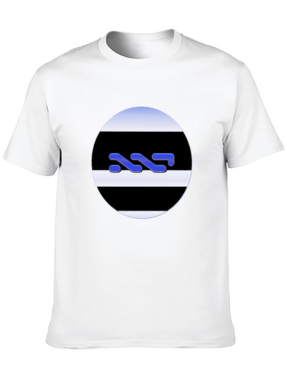 Abstract Graphic Black T-Shirt - Stylish Casual Wear