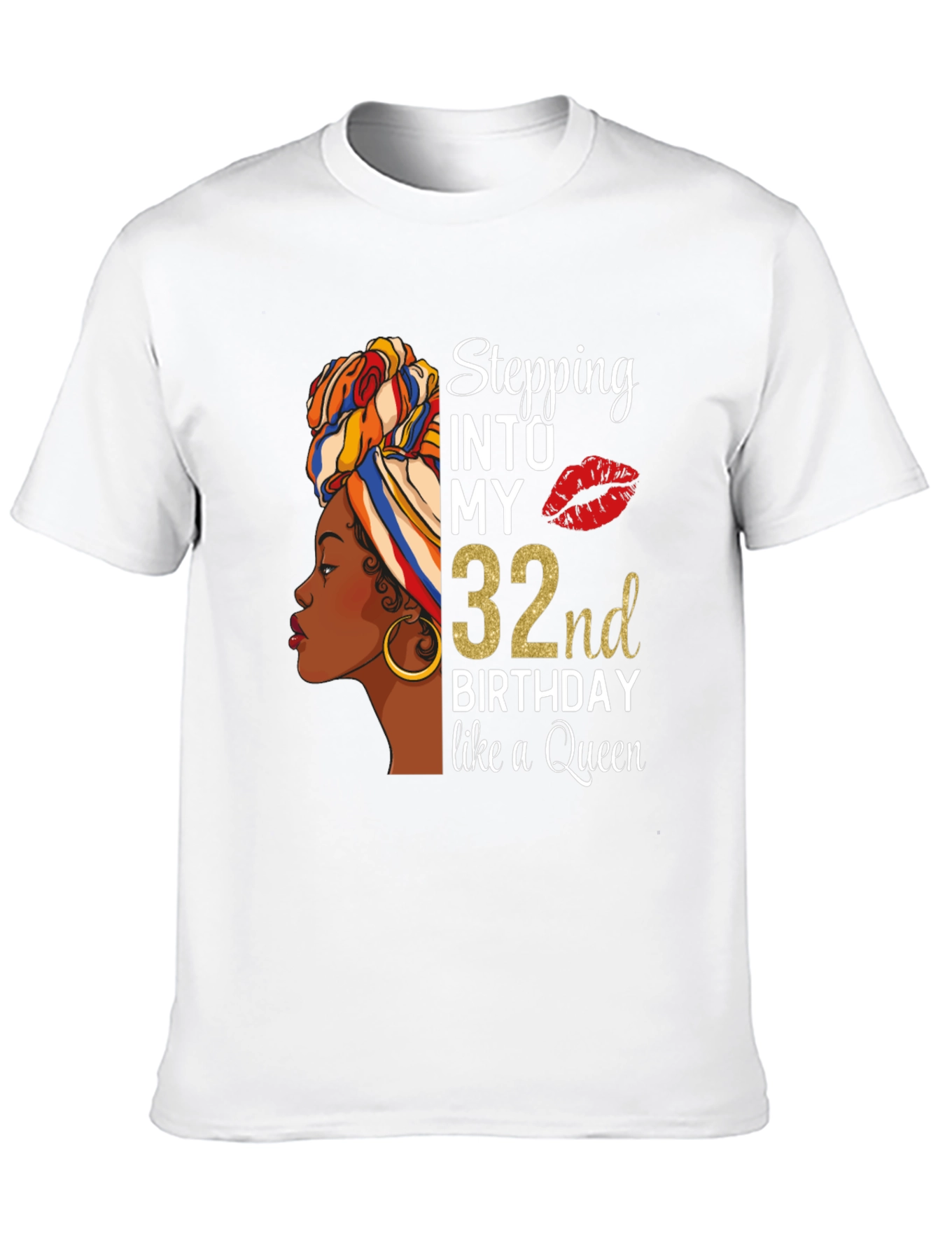 Stepping Into My 32nd Birthday T-Shirt