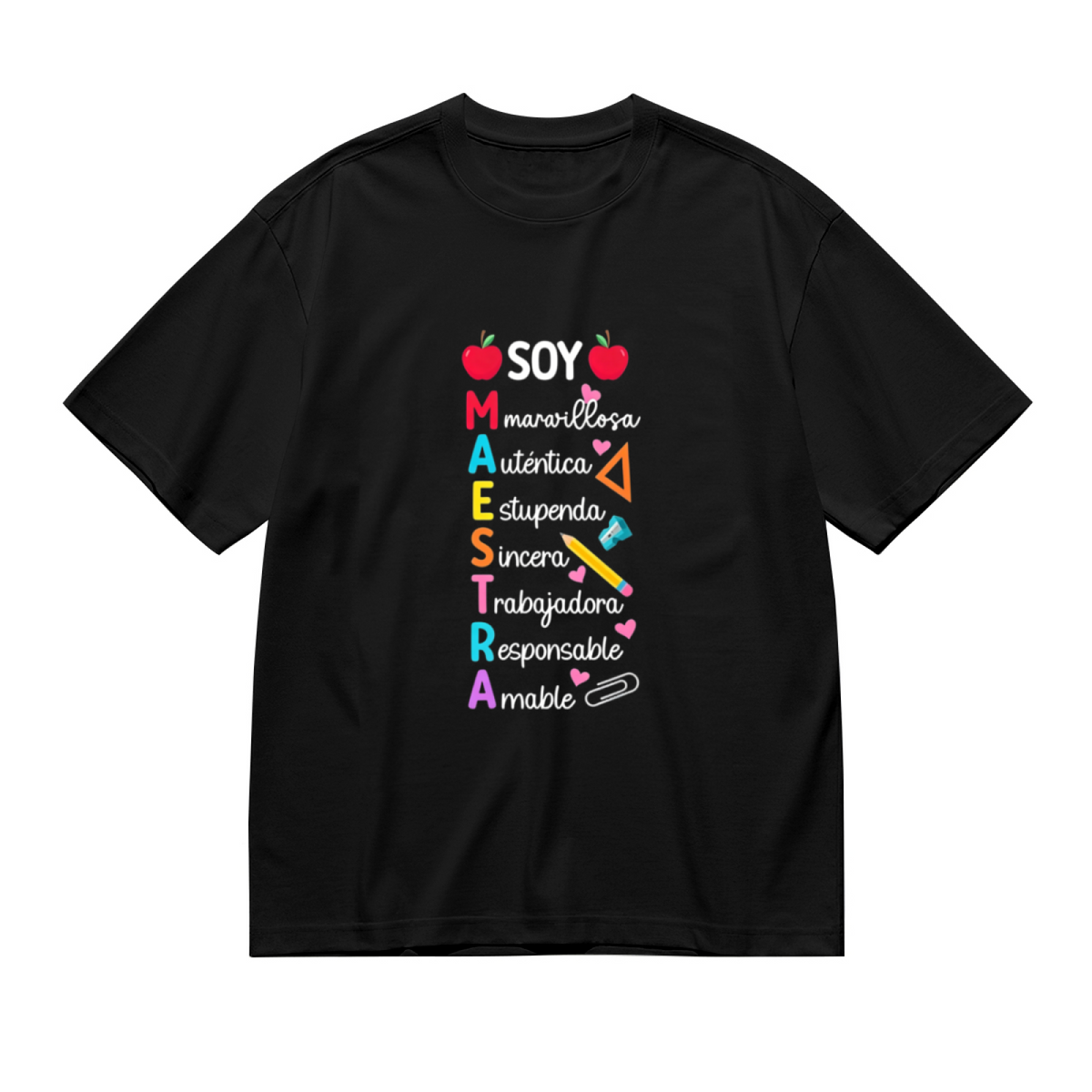 Soy Maestra Spanish Teacher Proud Graphic Tee