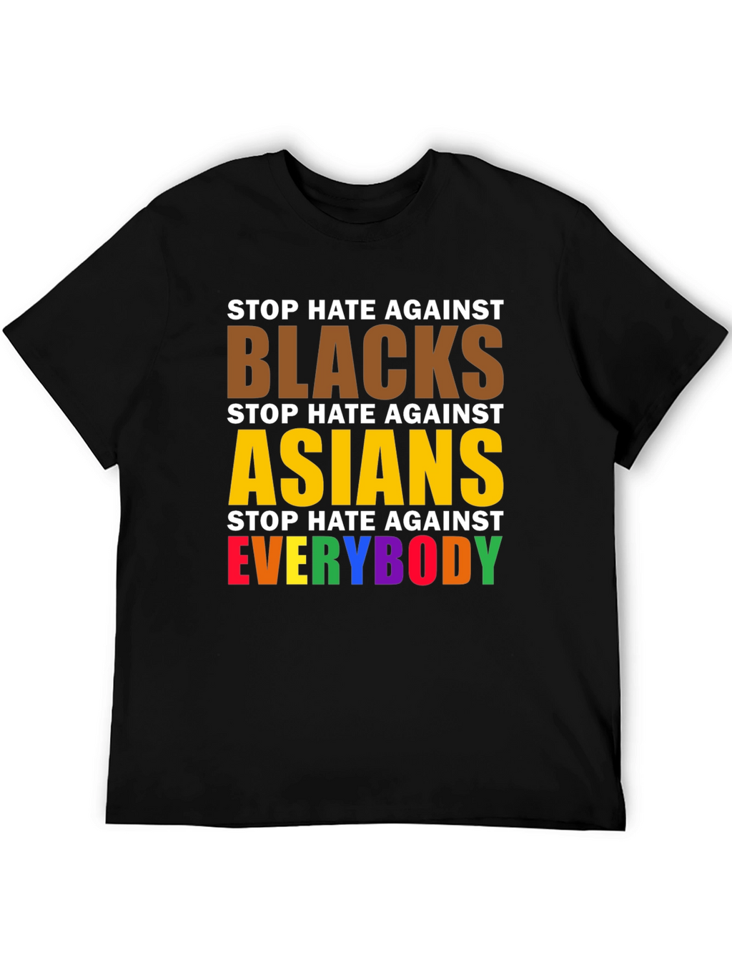 Stop Hate T-Shirt - Equality & Diversity