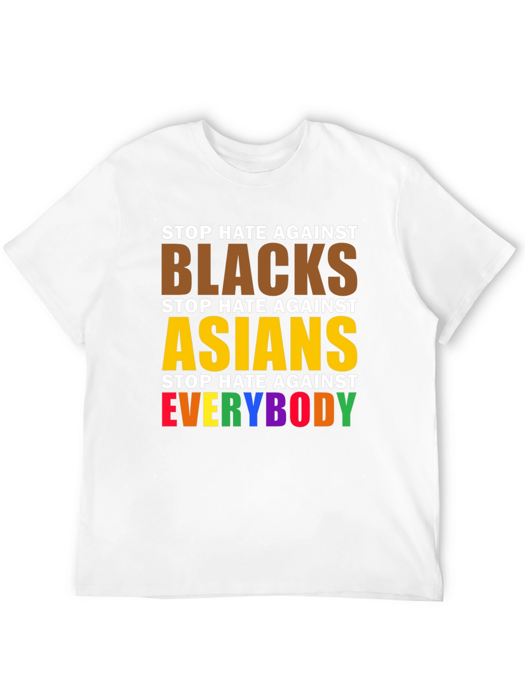 Stop Hate T-Shirt - Equality & Diversity