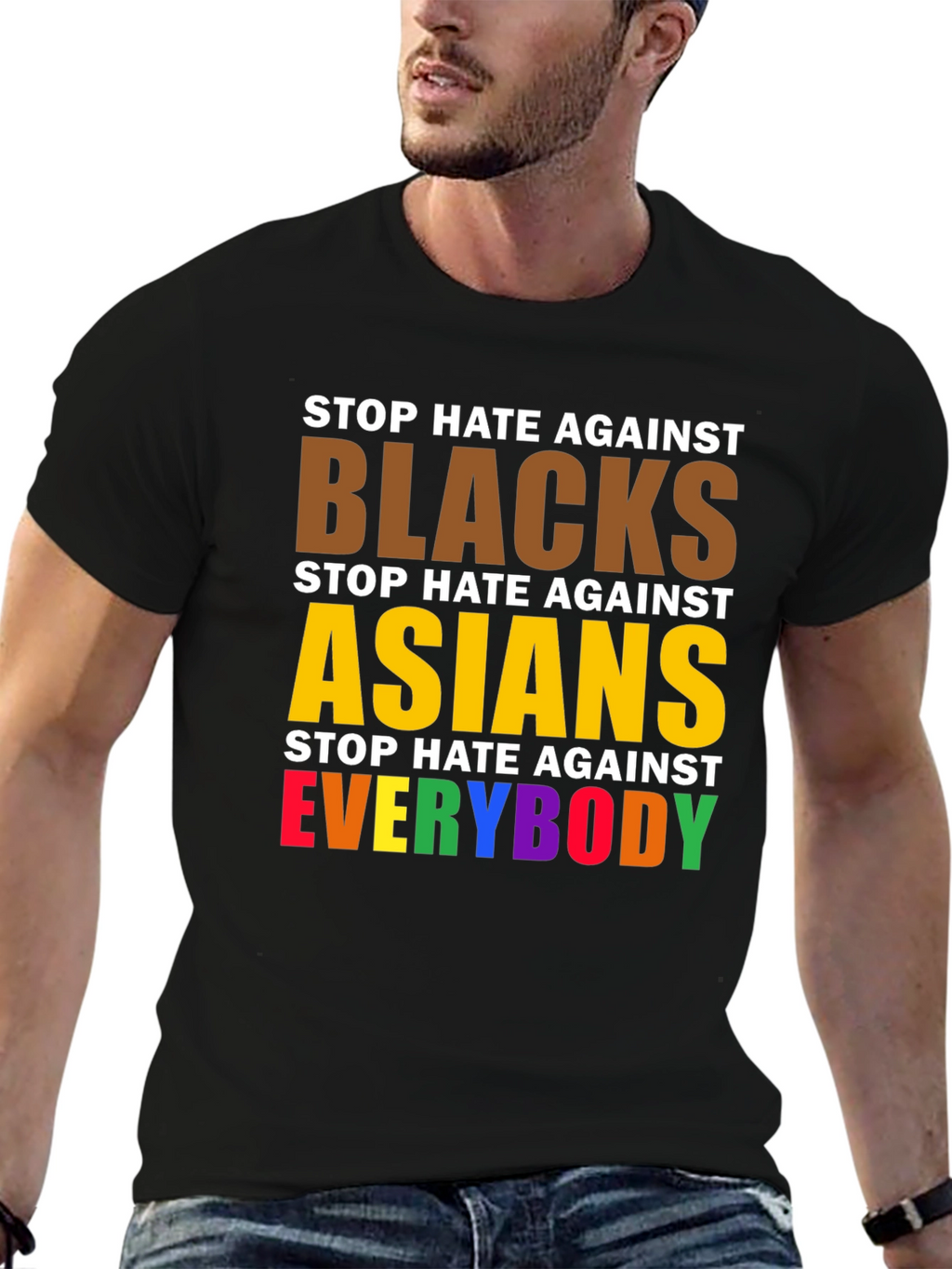 Stop Hate T-Shirt - Equality & Diversity
