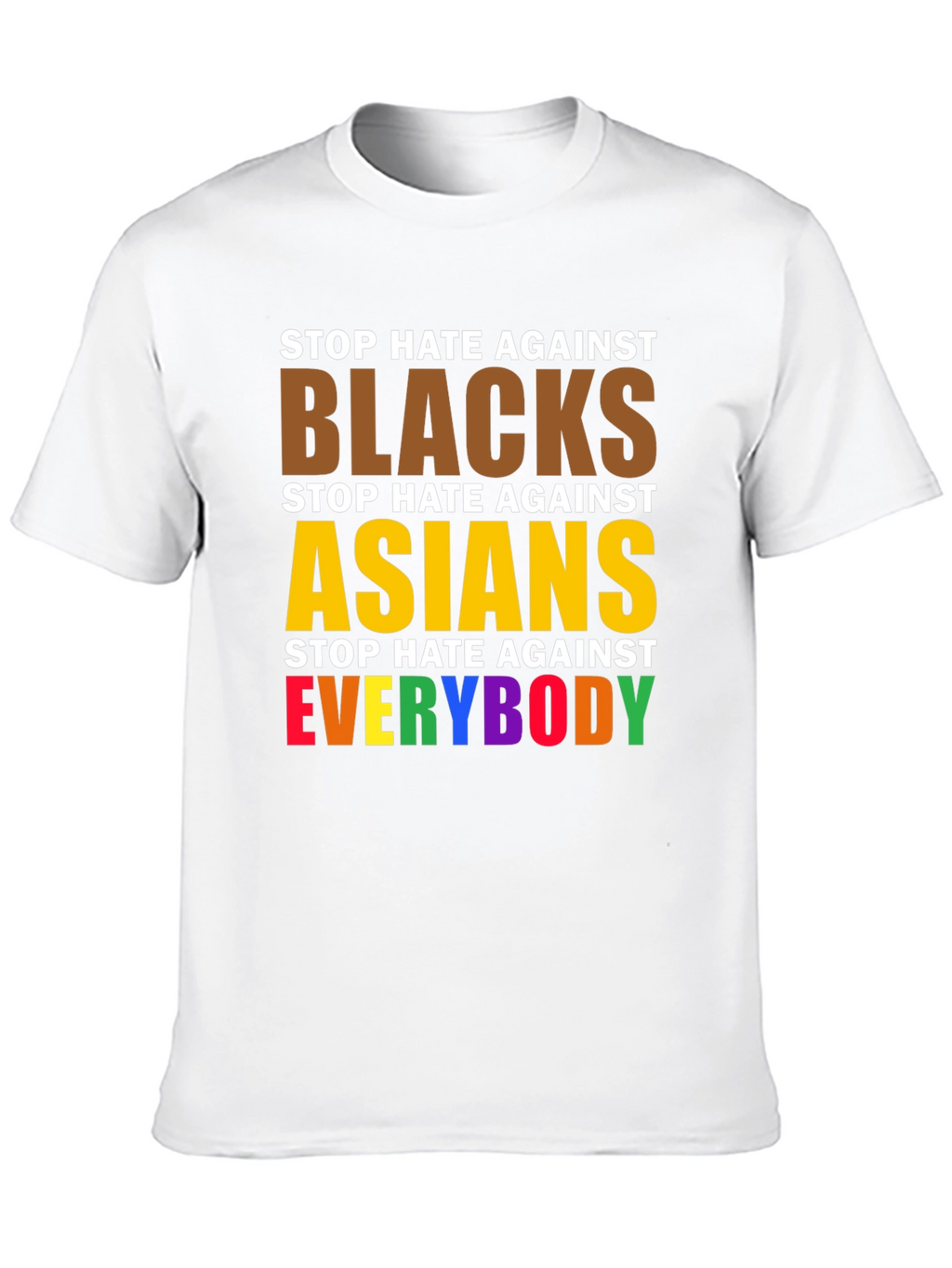 Stop Hate T-Shirt - Equality & Diversity