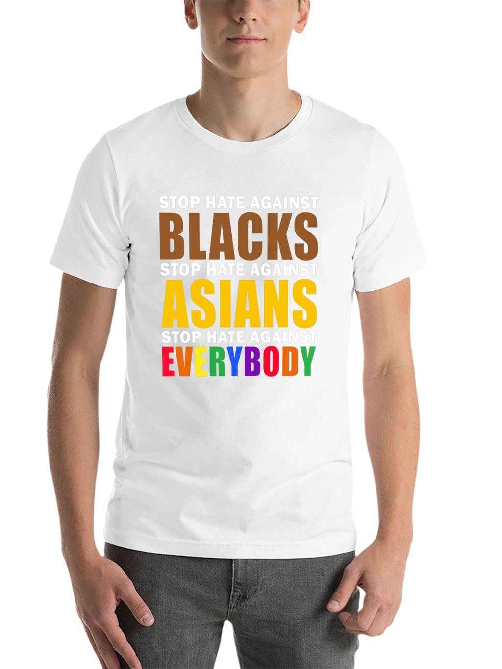 Stop Hate T-Shirt - Equality & Diversity