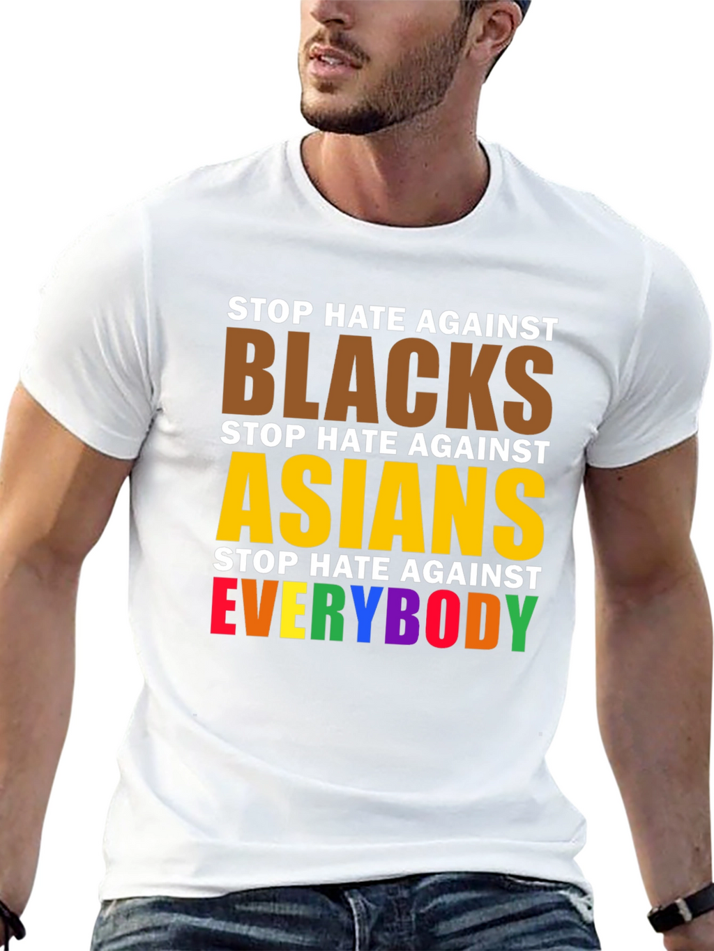 Stop Hate T-Shirt - Equality & Diversity