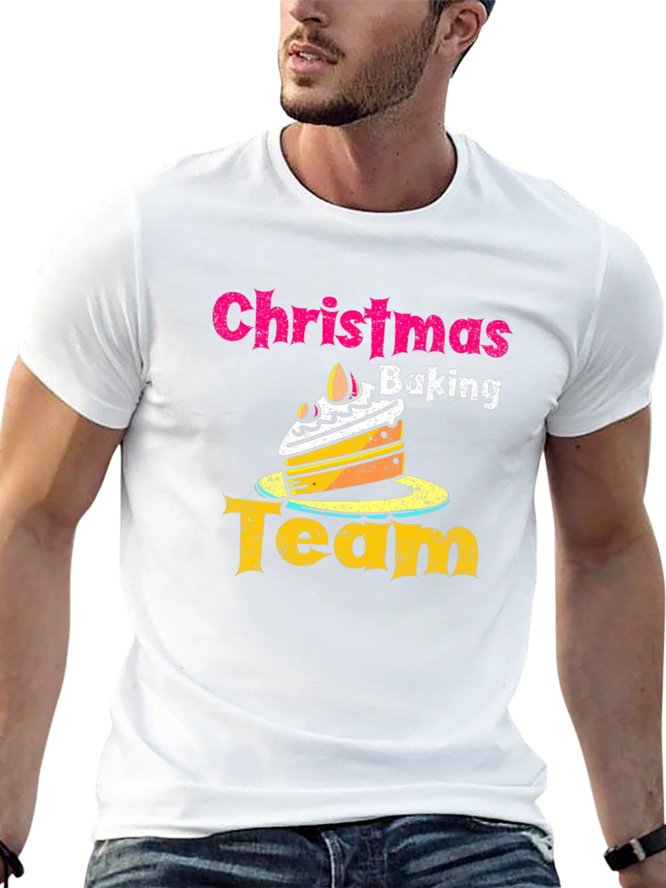 Christmas Baking Team T-Shirt - Festive Holiday Apparel