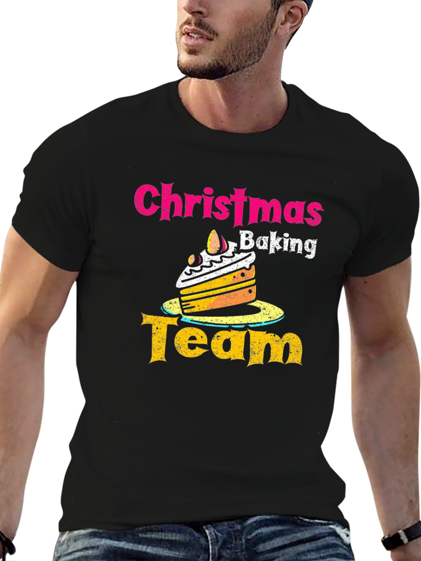 Christmas Baking Team T-Shirt - Festive Holiday Apparel