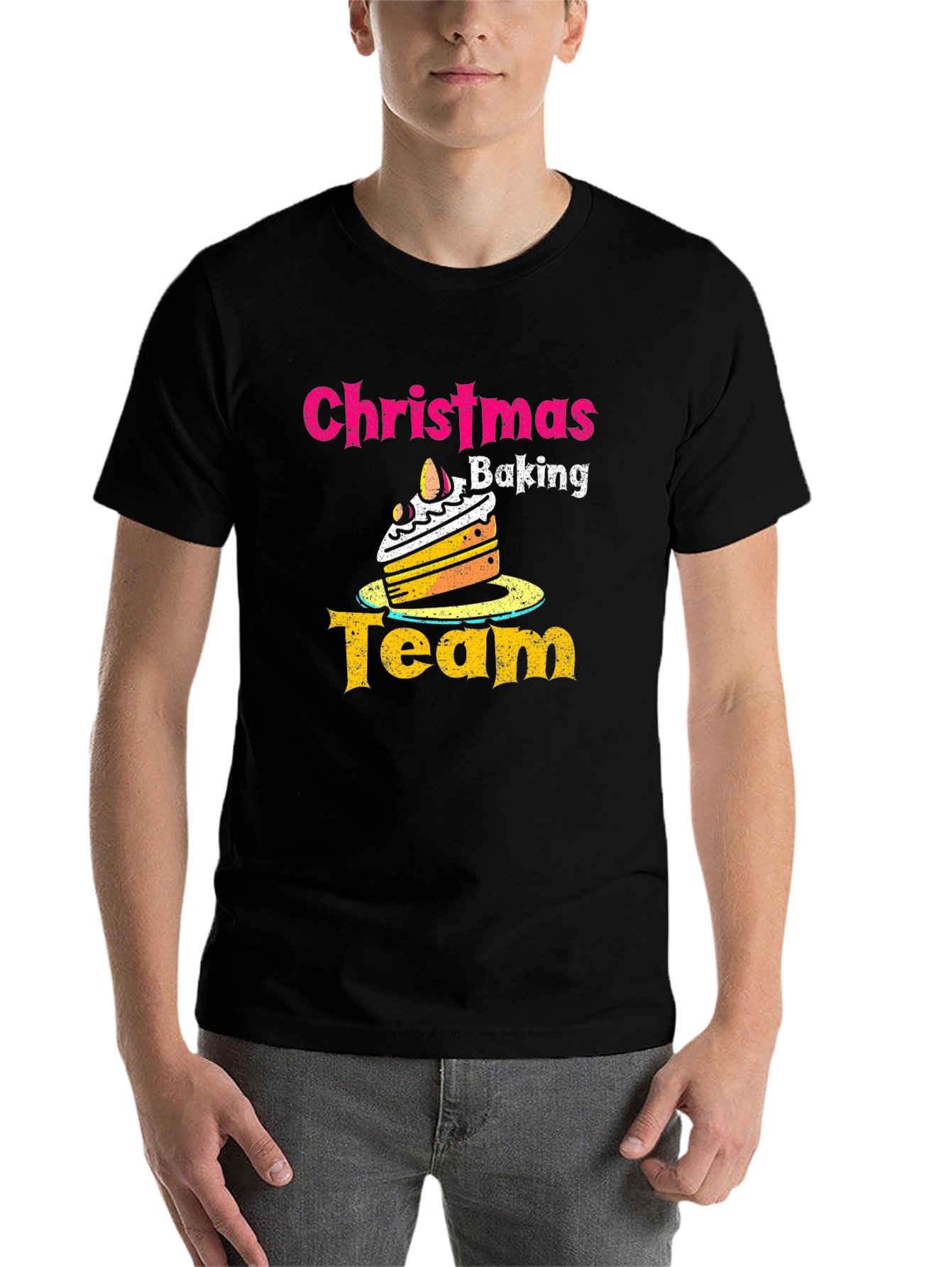 Christmas Baking Team T-Shirt - Festive Holiday Apparel