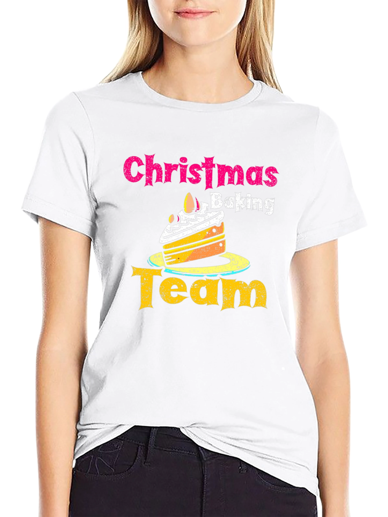 Christmas Baking Team T-Shirt - Festive Holiday Apparel