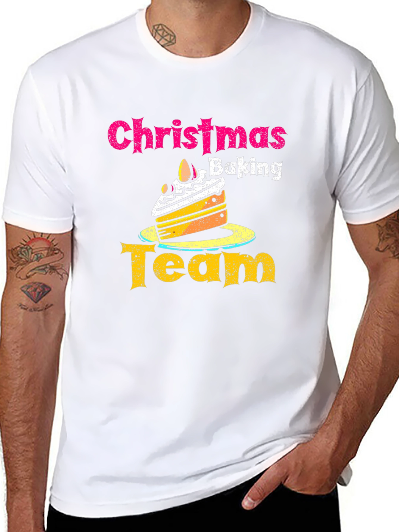 Christmas Baking Team T-Shirt - Festive Holiday Apparel