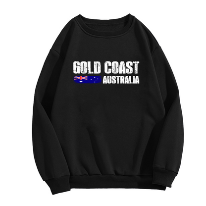 Coast Australia Crewneck Sweatshirt, Vintage Travel Souvenir Pullover, Australia Gift