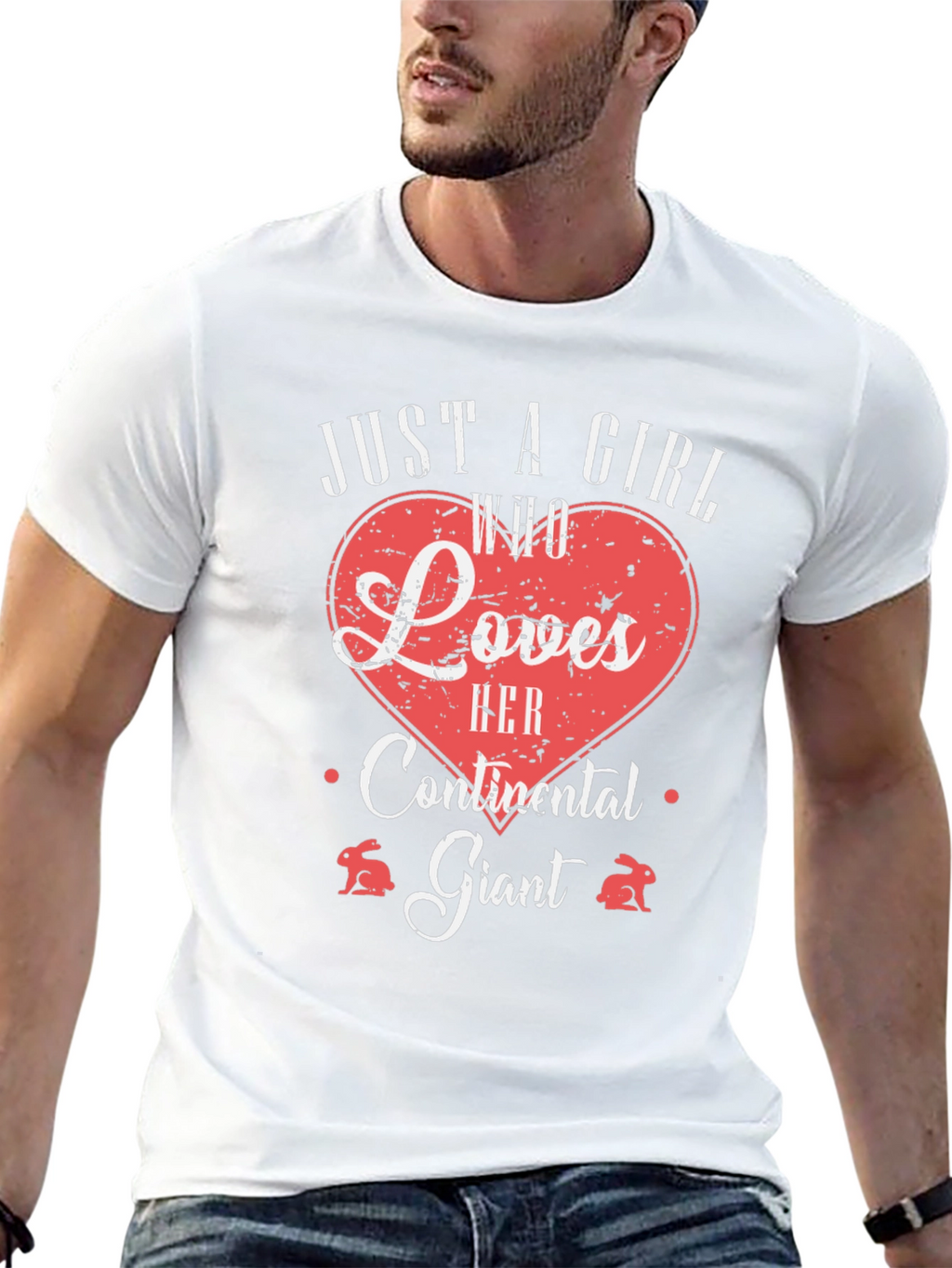 Continental Giant Rabbit Lover T-Shirt
