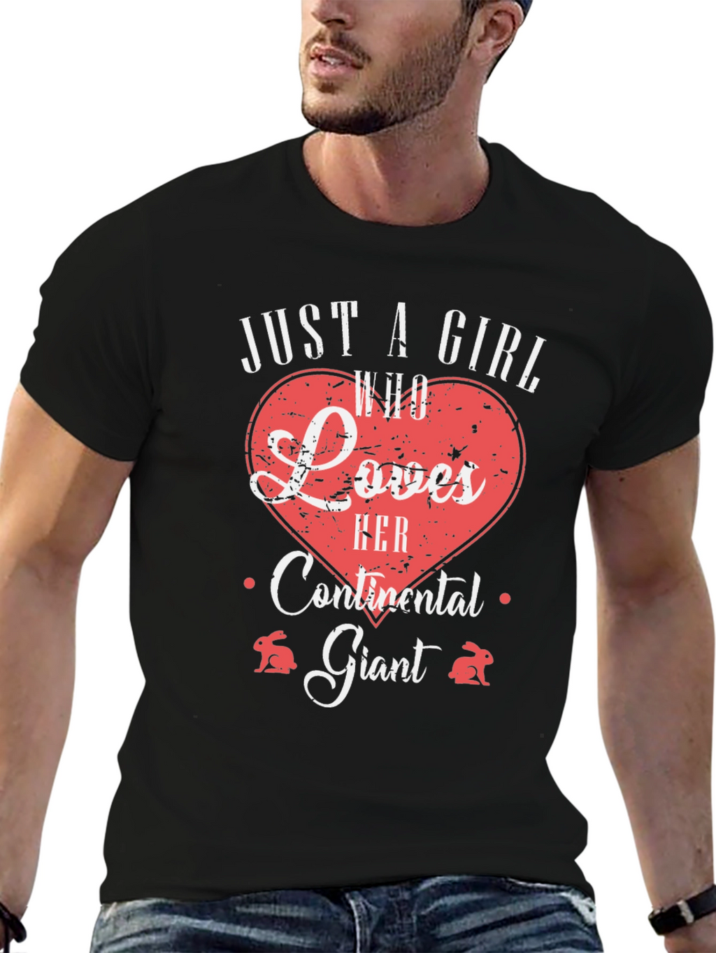 Continental Giant Rabbit Lover T-Shirt