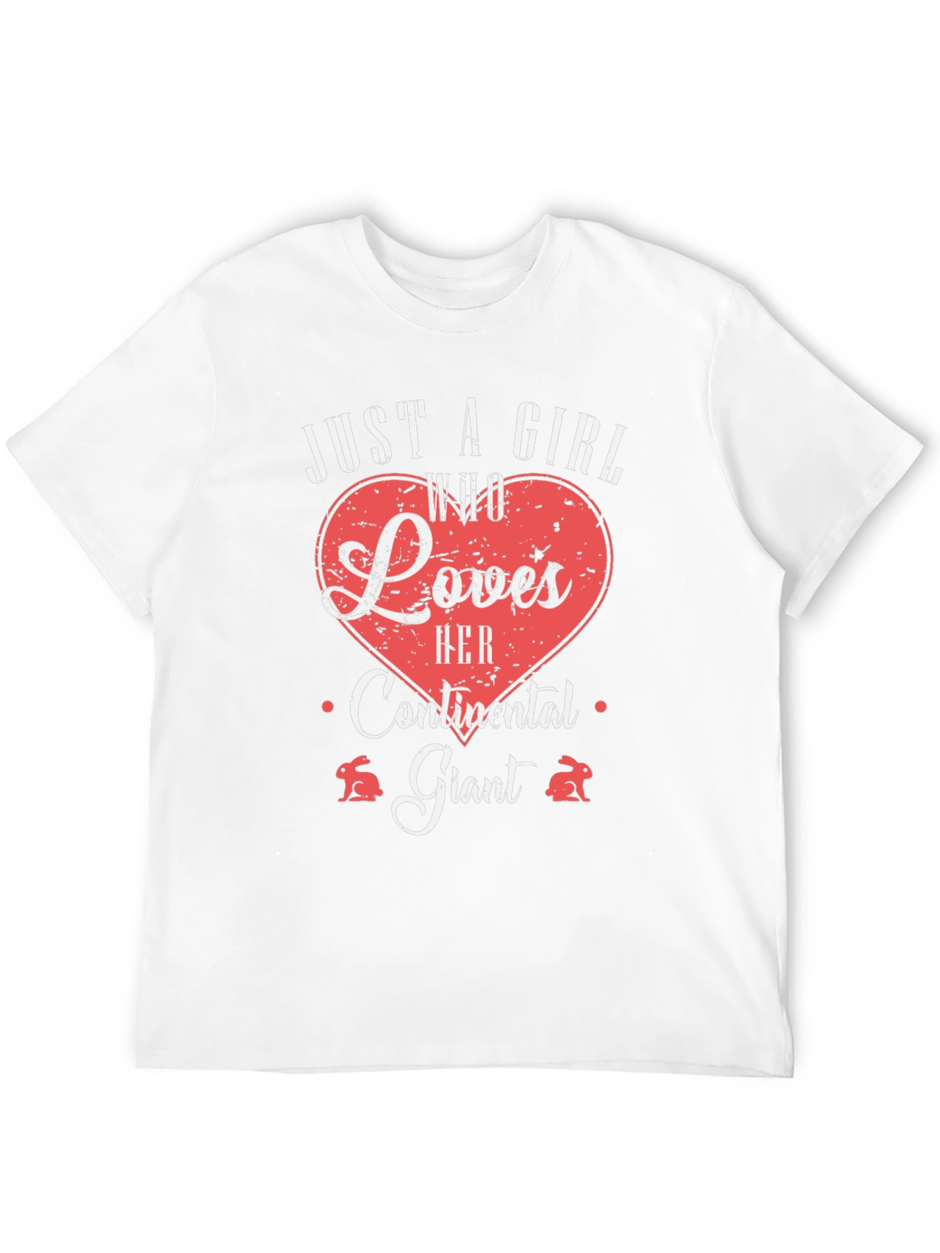 Continental Giant Rabbit Lover T-Shirt
