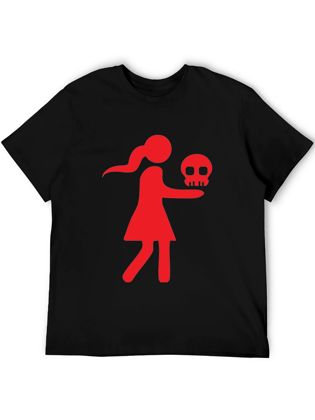 Graphic T-Shirt - Skull Girl Design