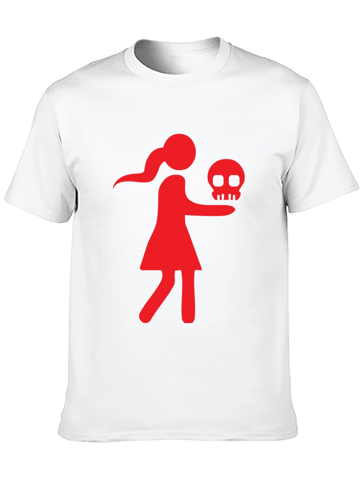 Graphic T-Shirt - Skull Girl Design