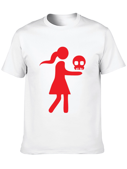 Graphic T-Shirt - Skull Girl Design