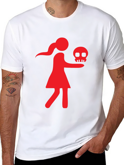 Graphic T-Shirt - Skull Girl Design