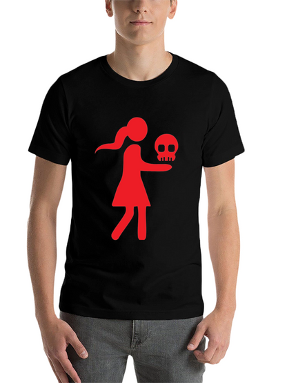 Graphic T-Shirt - Skull Girl Design