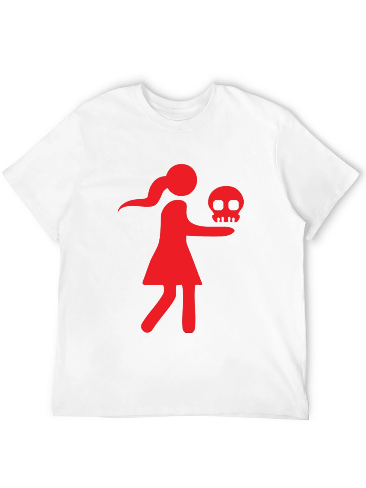 Graphic T-Shirt - Skull Girl Design