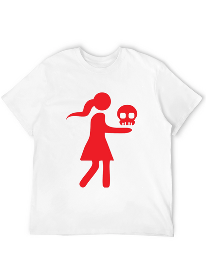 Graphic T-Shirt - Skull Girl Design