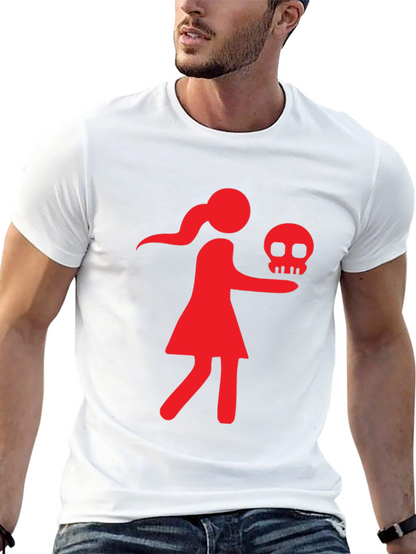 Graphic T-Shirt - Skull Girl Design